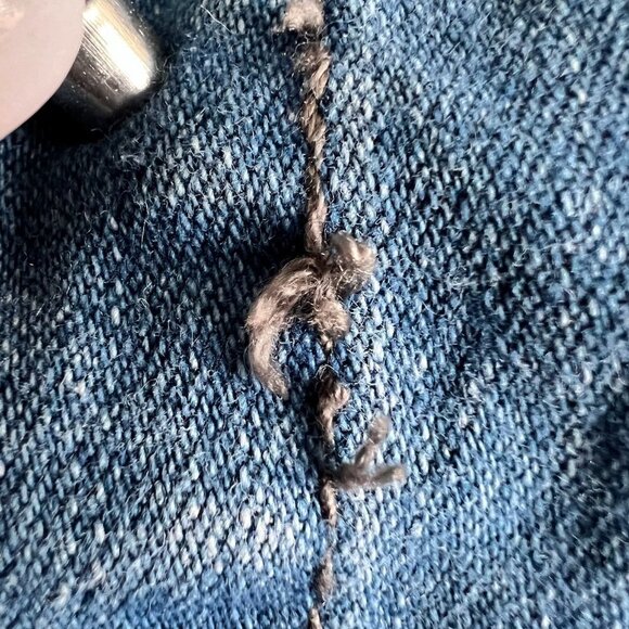 Justice Blue Jean Jacket Size 12-14 - Picture 8 of 9